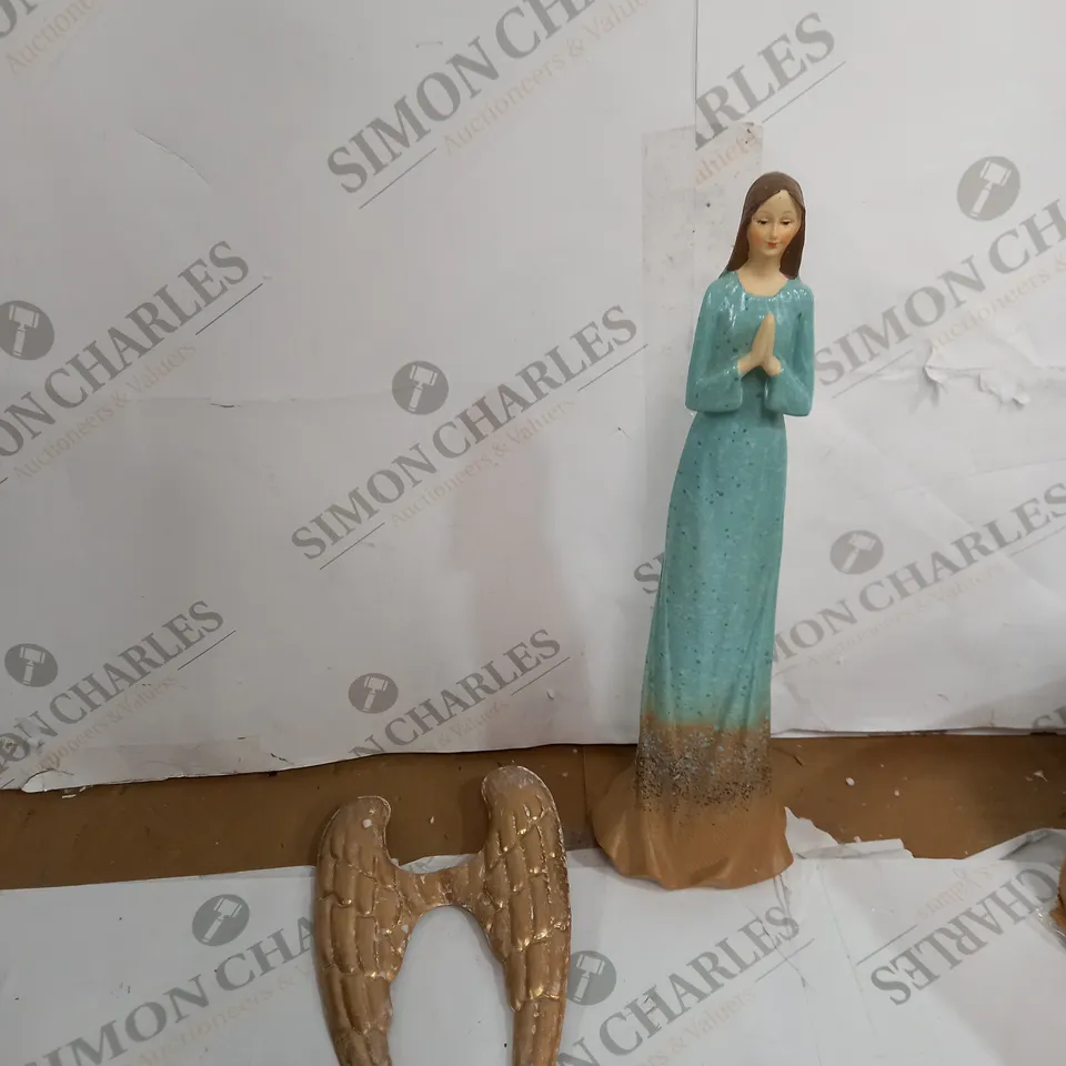 HOUSE2GARDEN DECORATIVE ANGEL BLUE