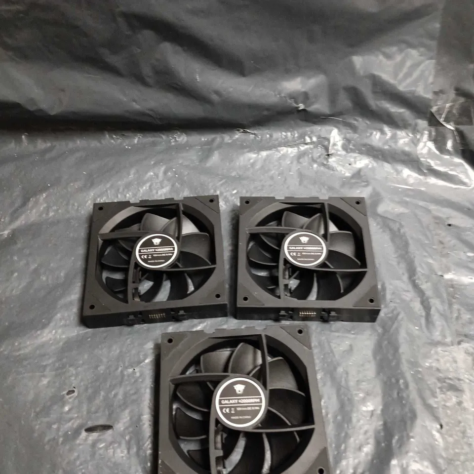 GALAXY COMPUTER CASE FANS – 3 PACK