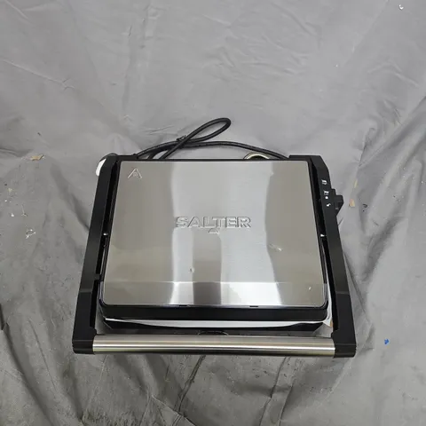 SALTER MEGASTONE HEALTH GRILL & PANINI MAKER - BOXED 