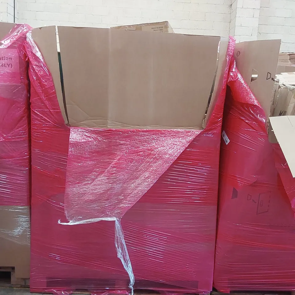 PALLET OF ASSORTED ITEMS INCLUDING: FITNESS STEPPER, SHOWER SYSTEM, UNDERSINK WATER FILTER SYSTEM, INCUBATOR ECT