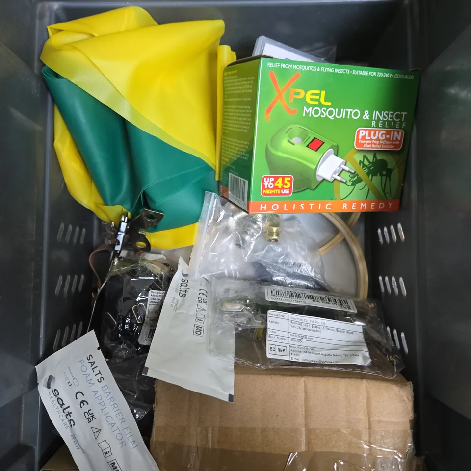 APPROXIMATELY 15 HOUSEHOLD ITEMS TO INCLUDE MOSQUITO RELIEF, ZIP TIES, INK MARKERS ETC 