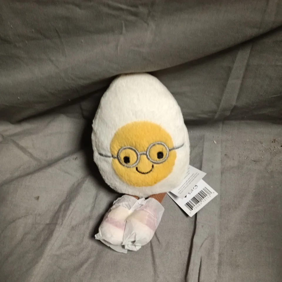 JELLYCAT AMUSEABLES GEEK EGG PLUSH TOY