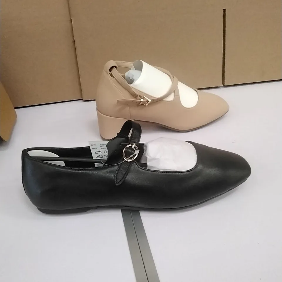PALLET CONTAINING APPROXIMATELY 90 BRAND NEW WOMEN'S DESIGNER CLOTHES WHICH INCLUDE; SWIMSUITS, DOLLY SHOES, HEELS ETC