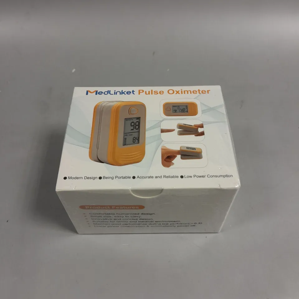 BOXED SEALED MEDLINKET PULSE OXIMETER 