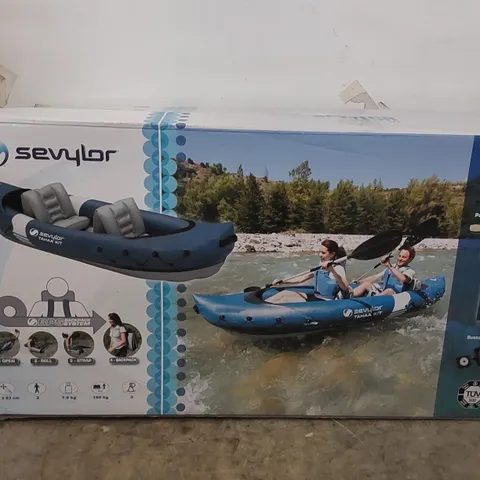 BOXED SEVYLOR TAHAA KIT 2 PERSON INFLATABLE KAYAK (1 BOX)
