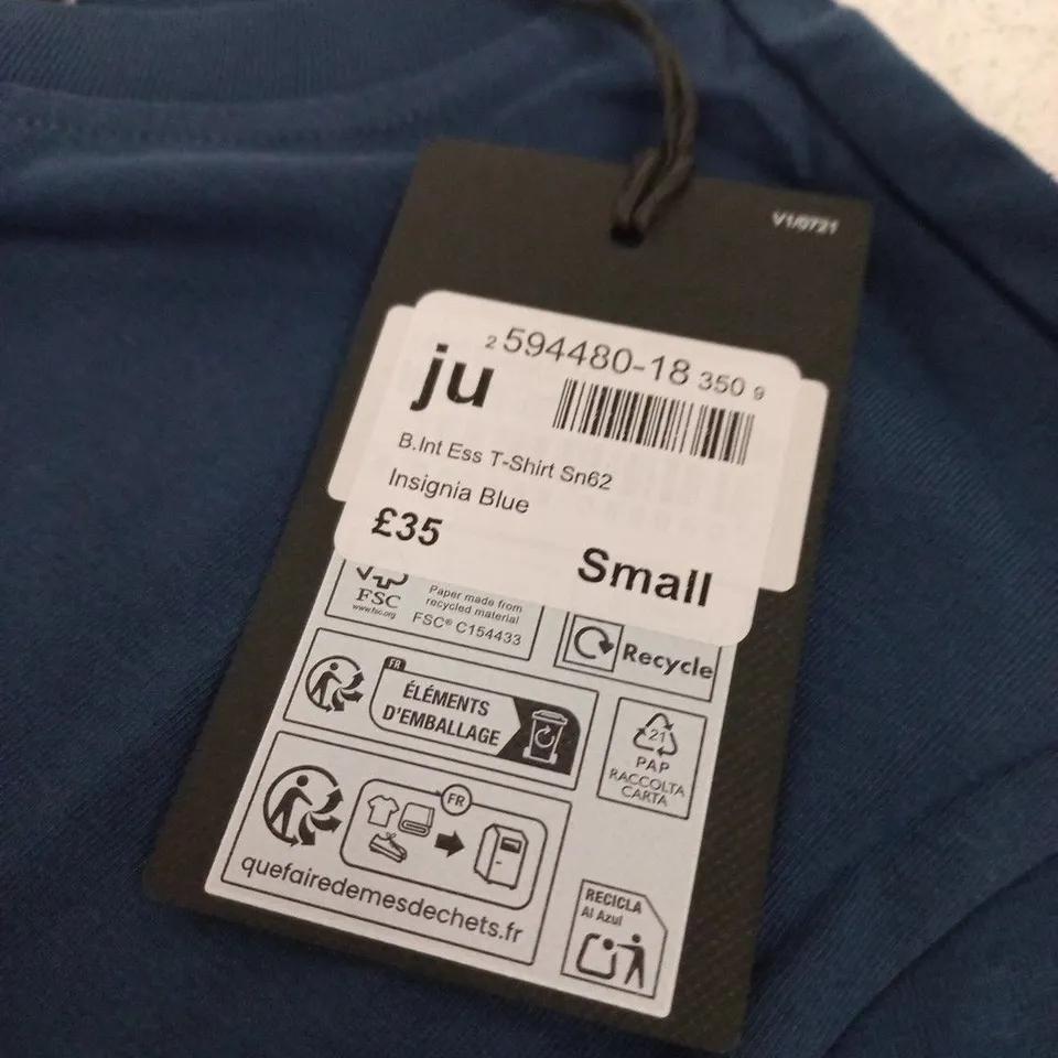 BARBOUR INTERNATIONAL INSIGNIA BLUE T-SHIRT – SMALL (MEN)