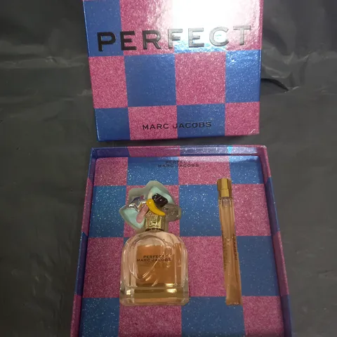 BOXED MARC JACOBS PERFECT EAU DE PARFUM 50ML & PEN SPRAY SET