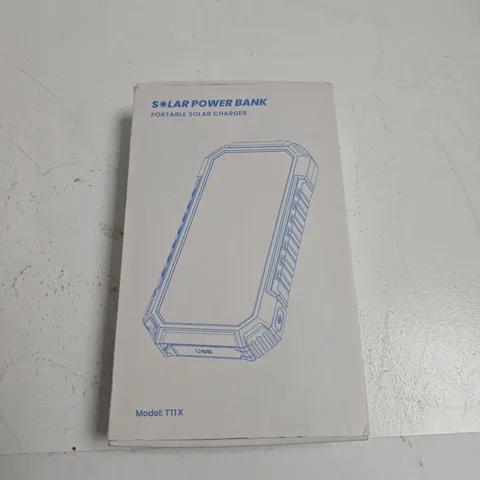 SOLAR POWER BANK – PORTABLE SOLAR CHARGER (MODEL: T11X)