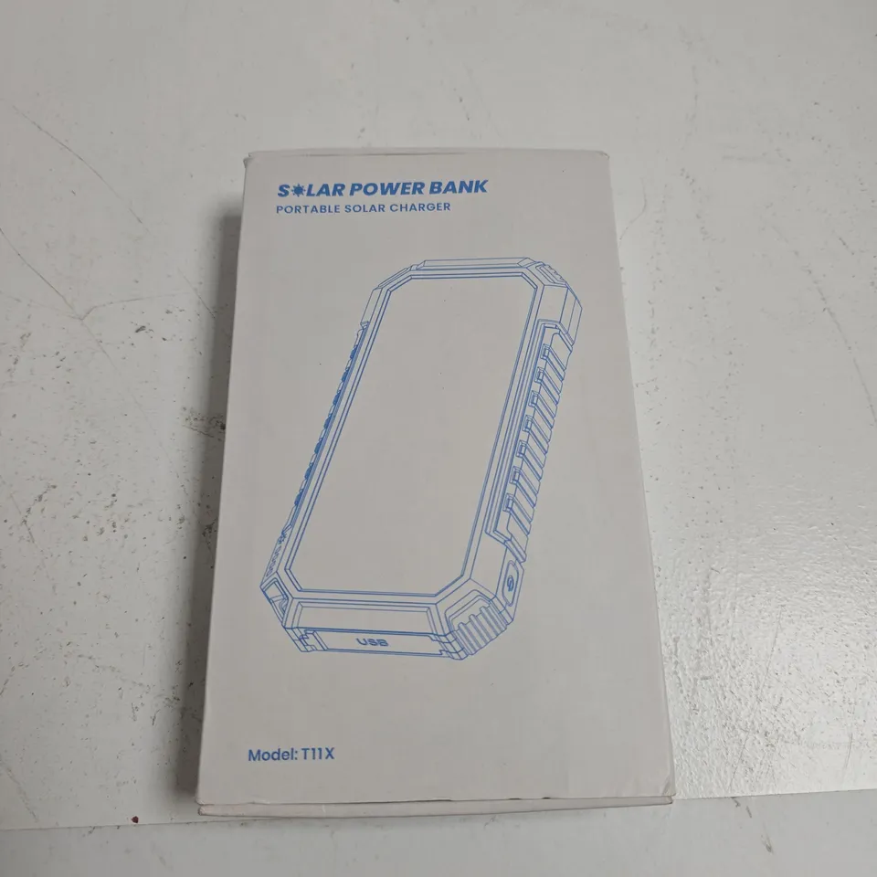 SOLAR POWER BANK – PORTABLE SOLAR CHARGER (MODEL: T11X)