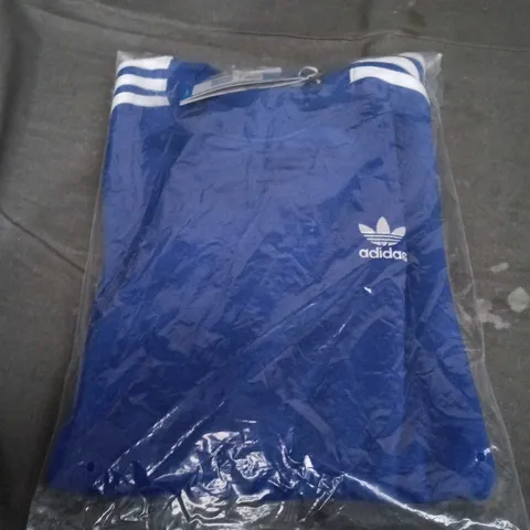 ADIDAS BLUE TRACK SWEATER SIZE S