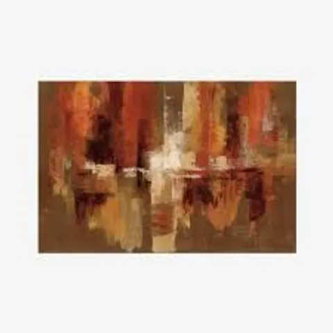 BOXED CASTANETS - WRAPPED CANVAS PAINTING