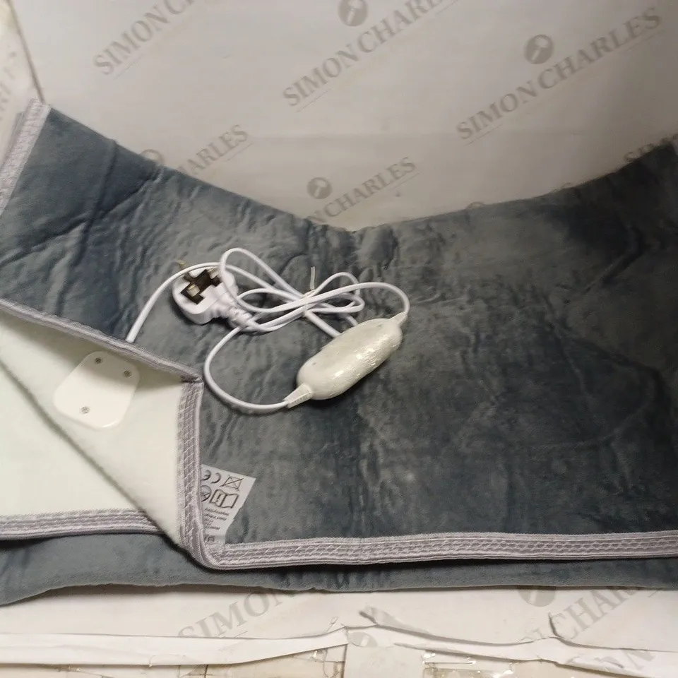 GREY ELECTRIC BLANKET