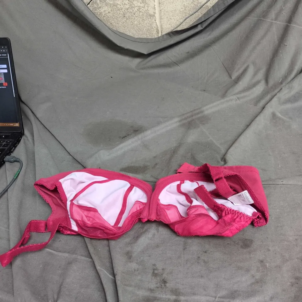 GODDESS PINK UNDERWIRED BRA, UK 36F
