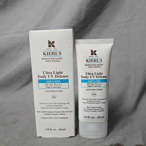 KIEHL'S ULTRA LIGHT DAILY UV DEFENSE AQUA GEL SPF 50+ PA++++ – 60 ML