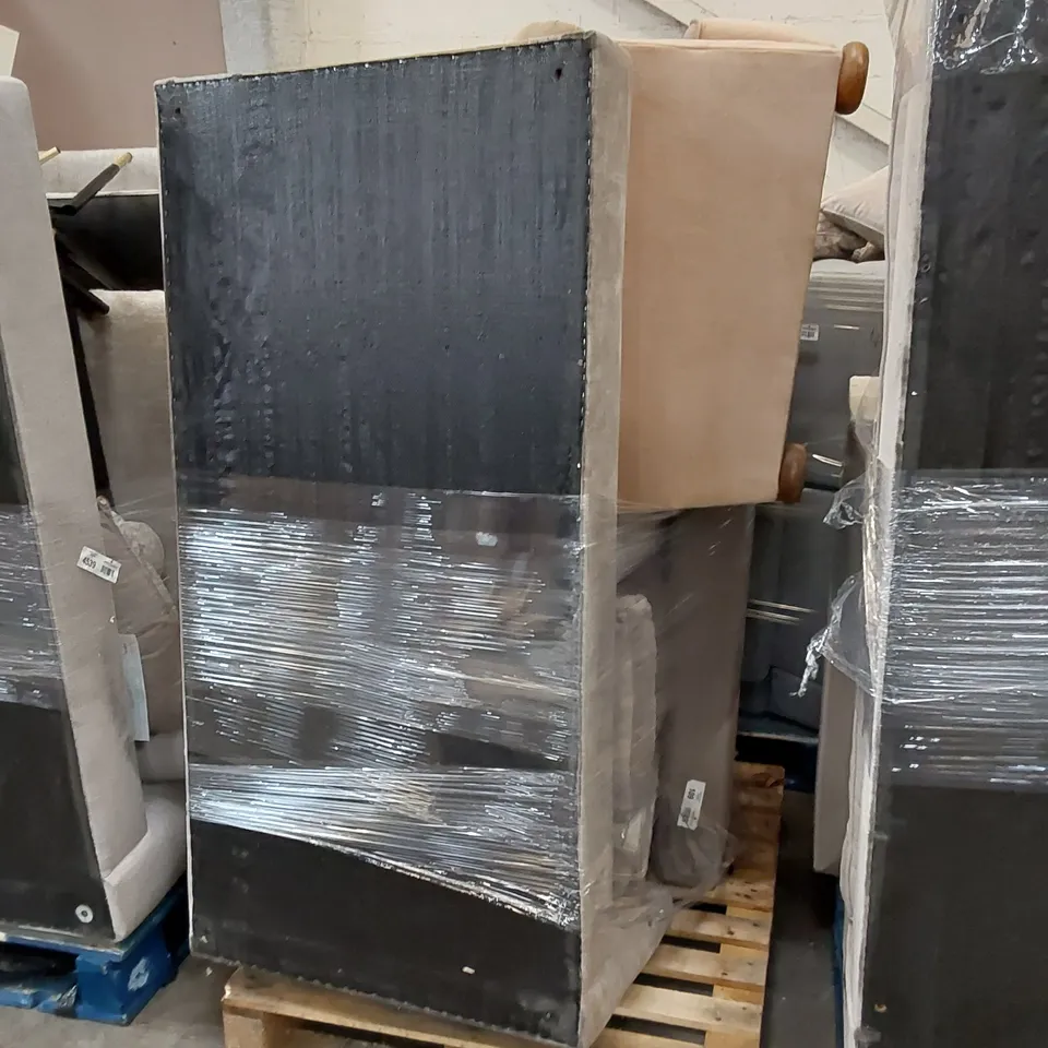 PALLET TO CONTAIN ASSORTED INCOMPLETE SOFAS AND SOFA PARTS 