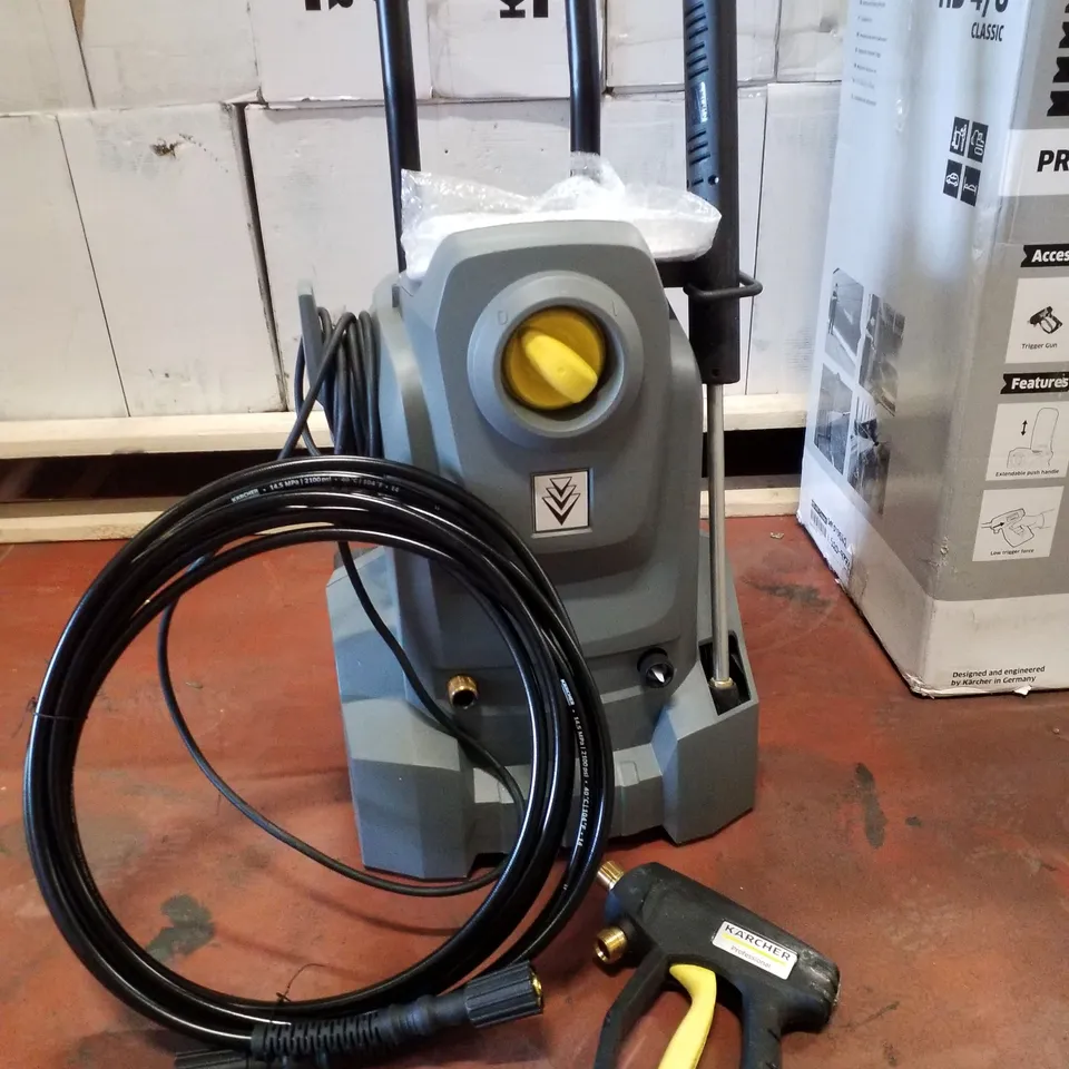 BOXED REFURBISHED KÄRCHER H/D 4/8 CLASSIC HIGH-PRESSURE CLEANER 