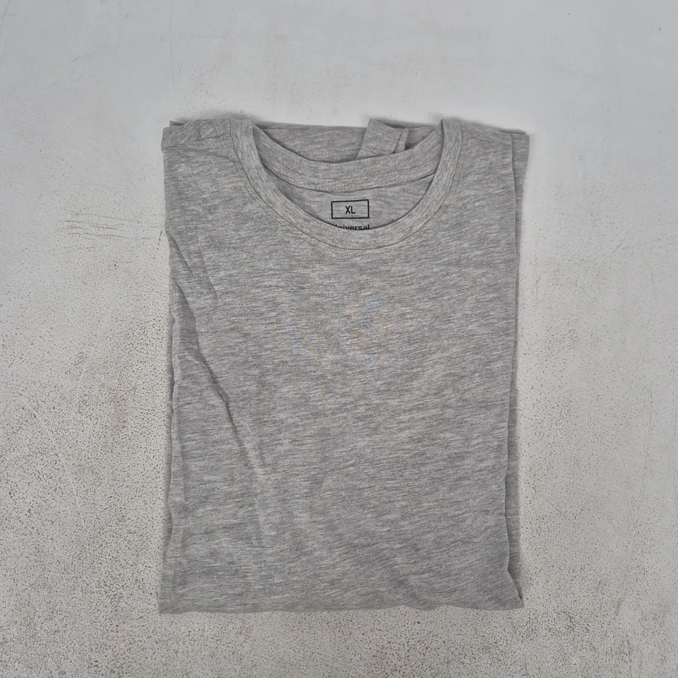 UNIVERSAL PEOPLE LONG SLEEVE T-SHIRT IN GREY SIZE XL