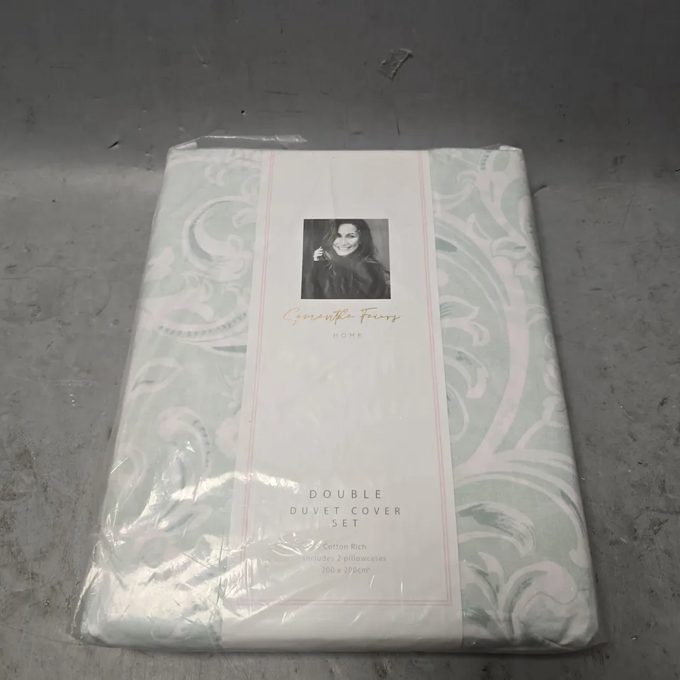 SAM FAIERS LAUREL TRAIL DUVET COVER SET DOUBLE 