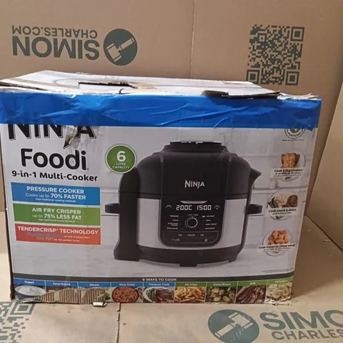 BOXED NINJA FOODI 9-IN-1 MULTI COOKER OP3OUK