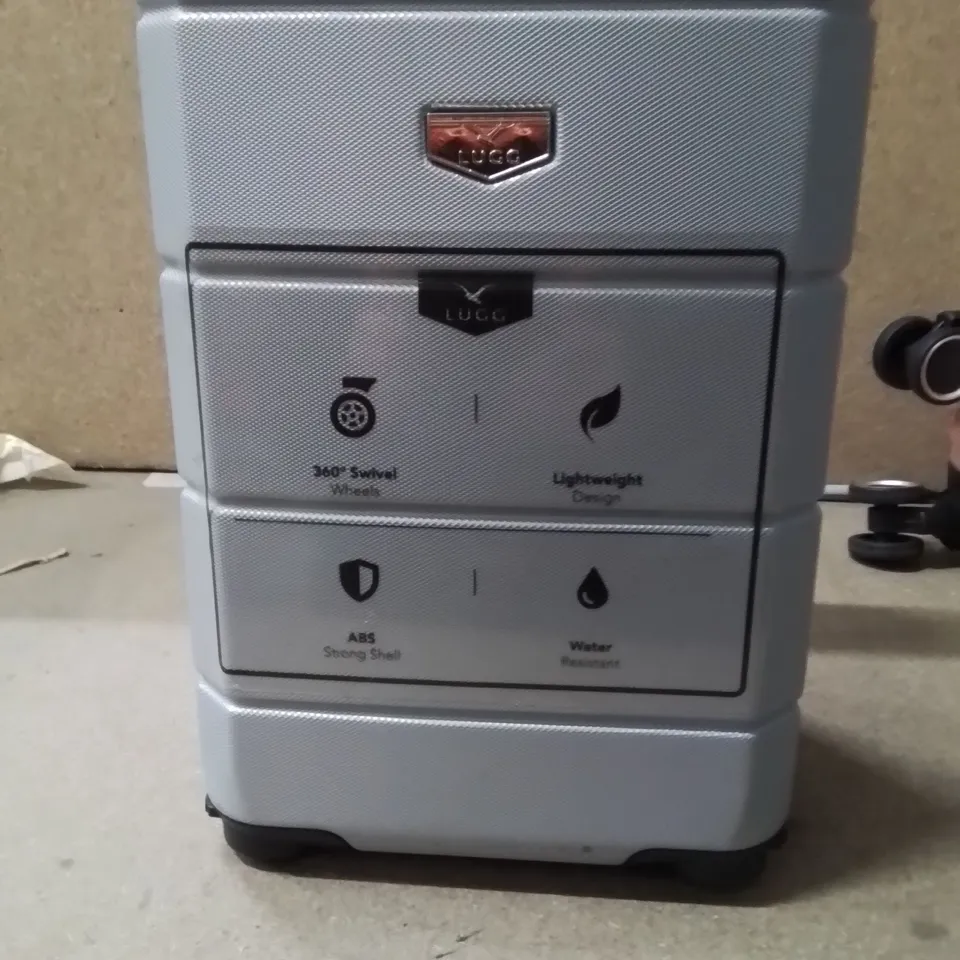 LUGG JETSET CABIN BAG SILVER