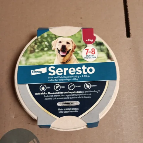 SERESTO FLEA & TICK COLLAR FOR LARGE DOGS >8 KG 
