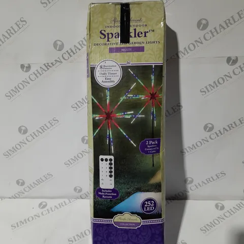 INDOOR/OUTDOOR SPARKLER DECORATIVE LED GARDEN LIGHTS