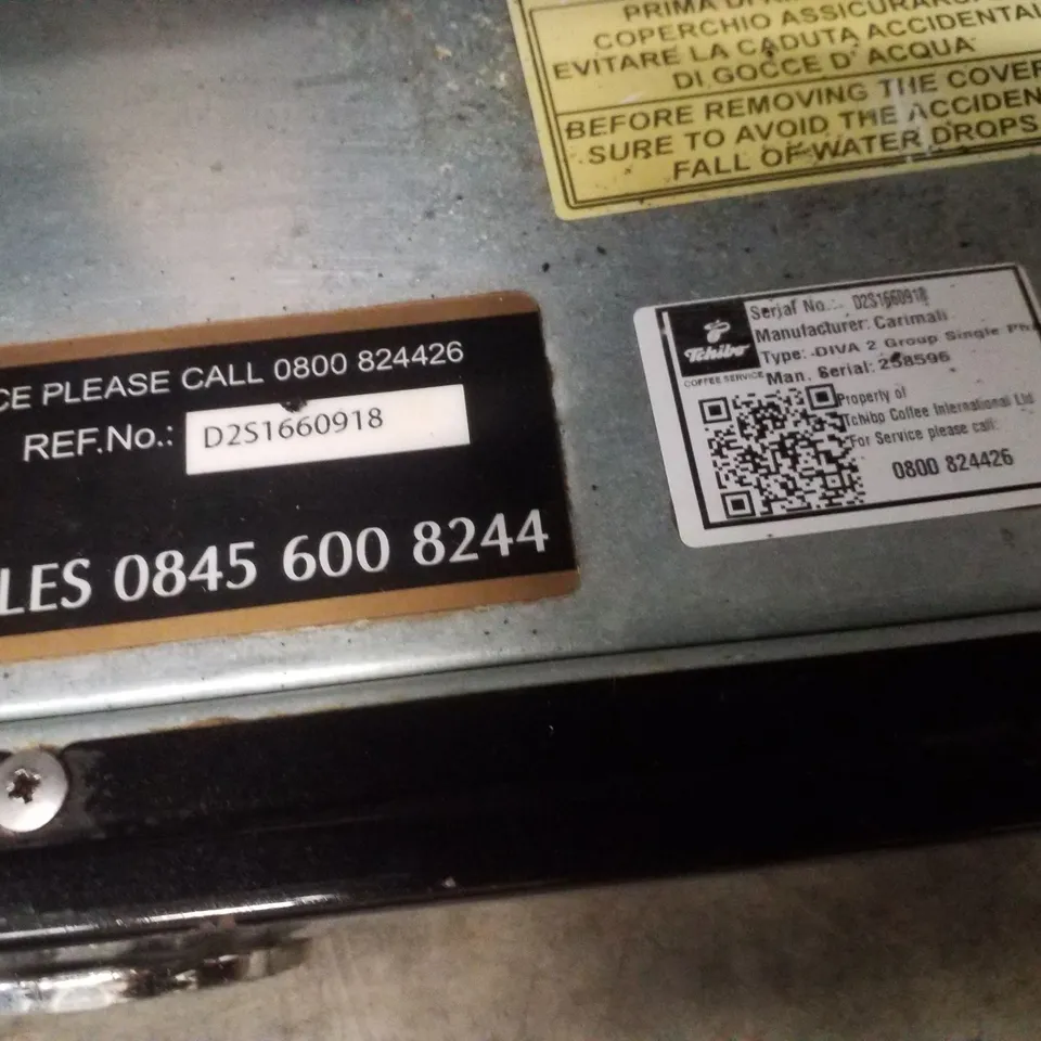 CARIMALI DIVA PRO 2 GROUP COFFEE MACHINE