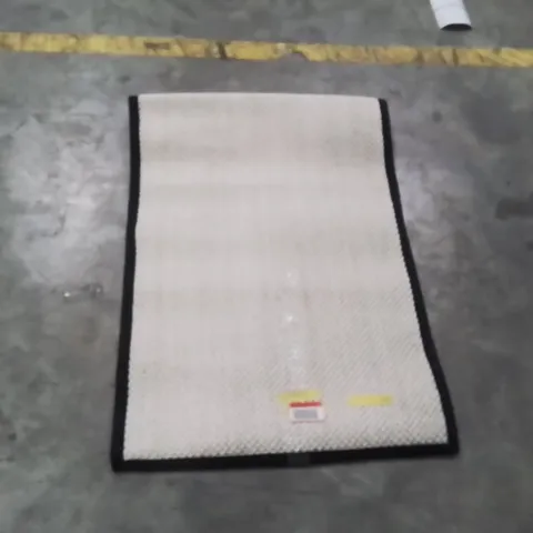 TORBIN JUTE MARBLE/BLACK AREA RUG 122X76CM