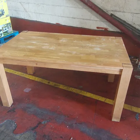 SOLID WOOD RESTAURANT DINING TABLE