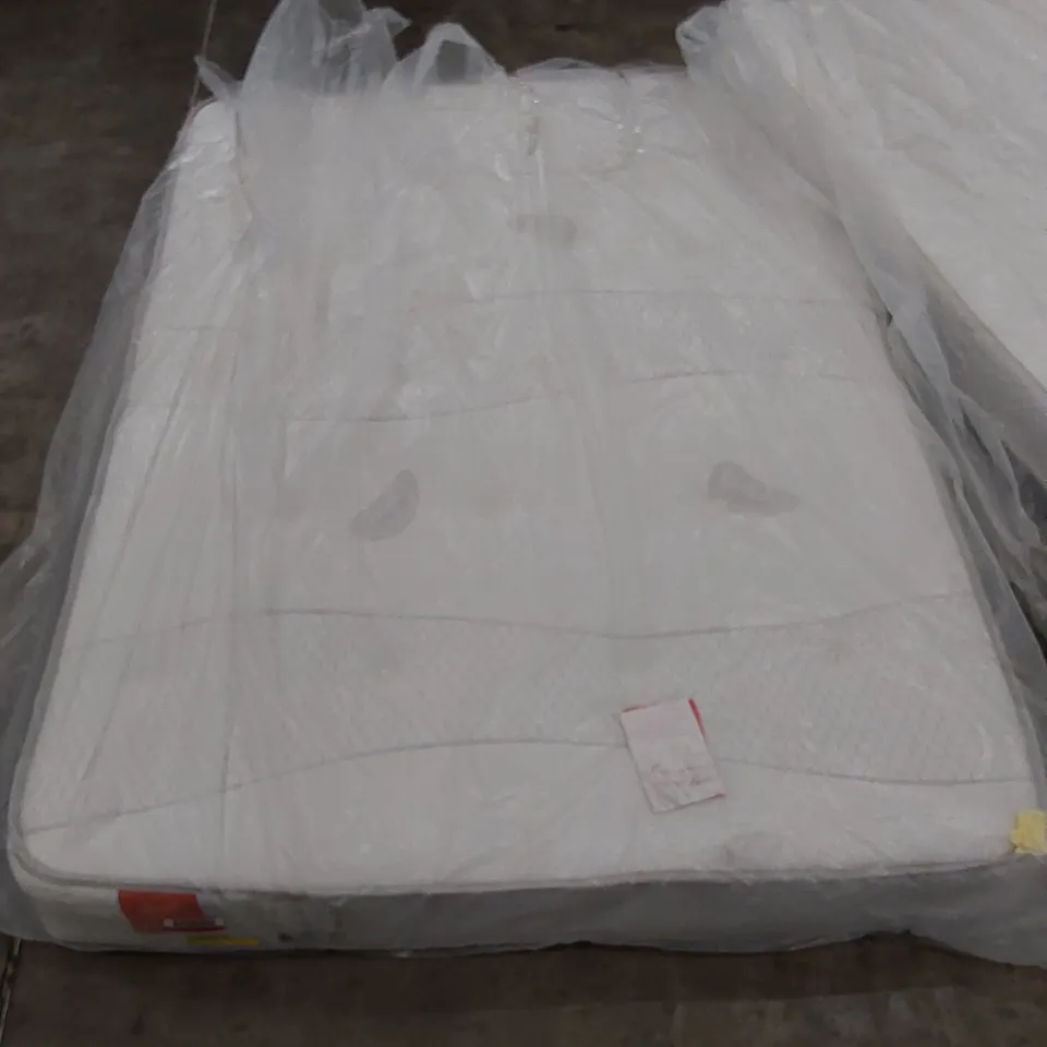 QUALITY BAGGED 4FT6 MEMORY COIL MATTRESS