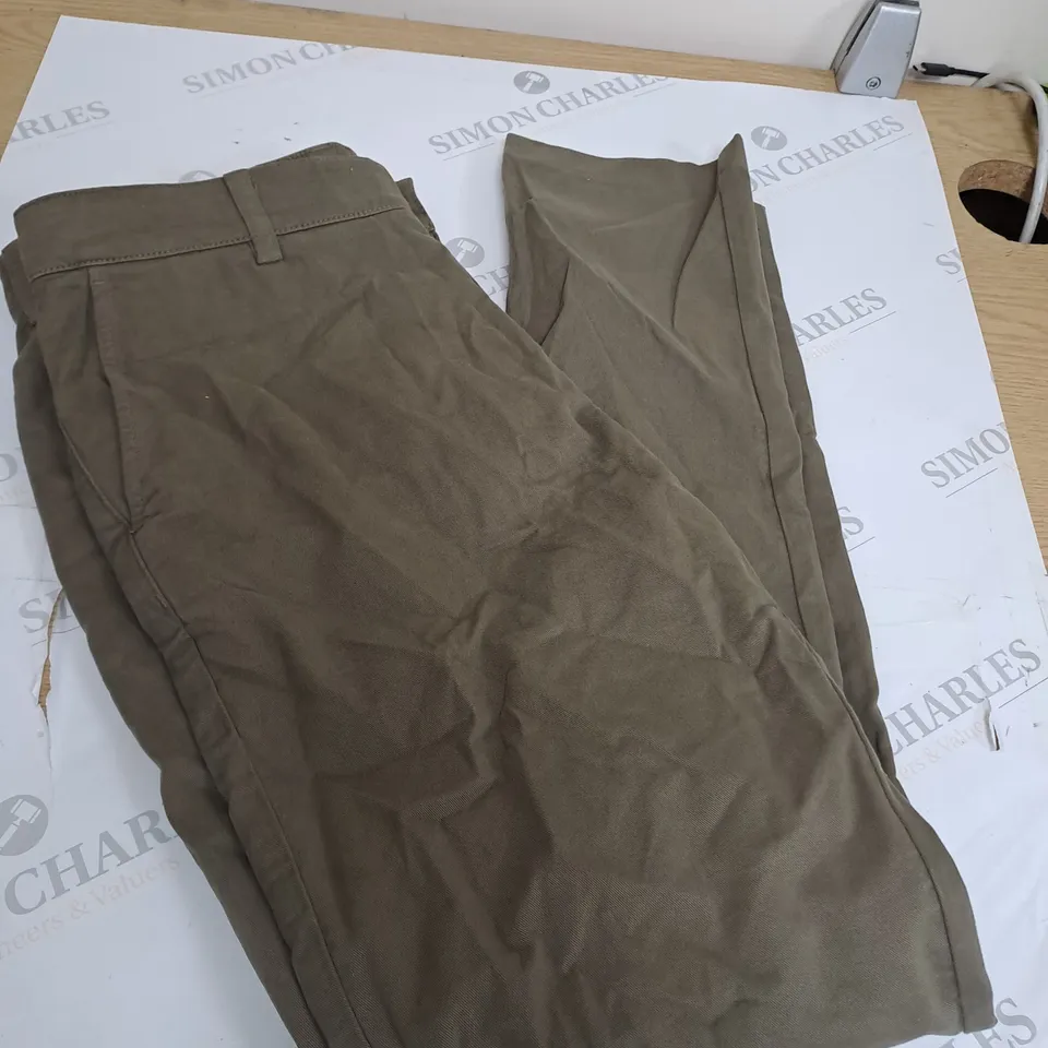 SPOKE OLIVE GREEN TROUSERS SIZE 32