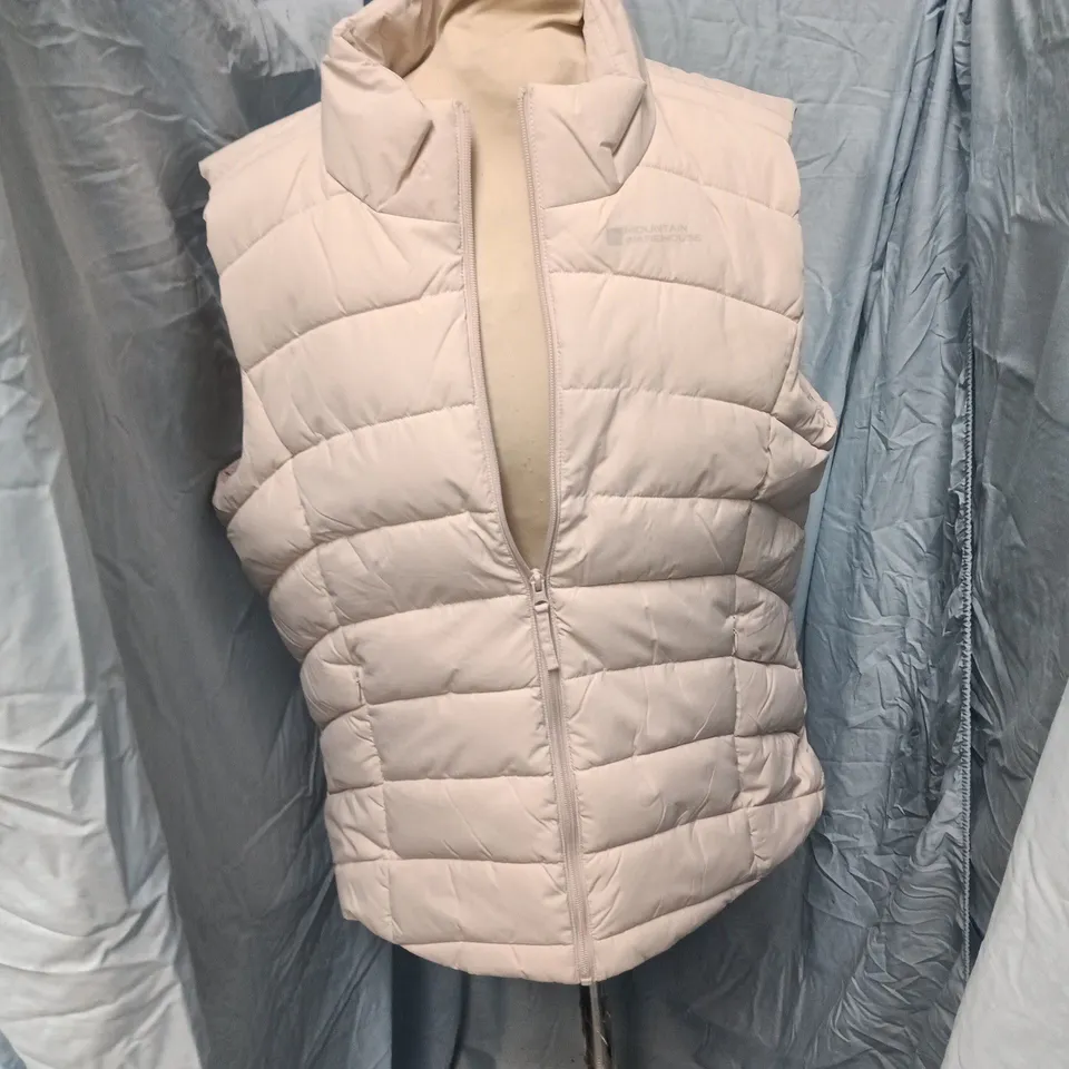 MOUNTAIN WAREHOUSE OPAL WOMEN’S PADDED GILET – LIGHT BEIGE, UK 16