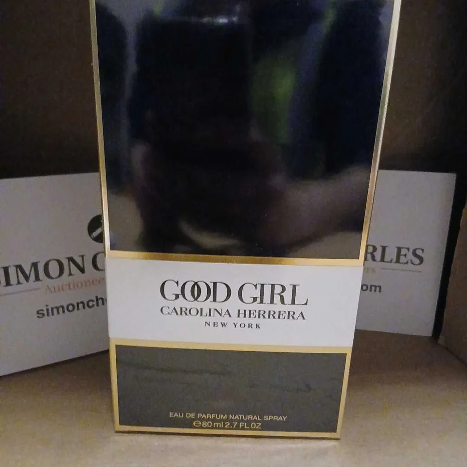 BOXED CAROLINA HERRERA GOOD GIRL EAU DE PARFUM 80ML