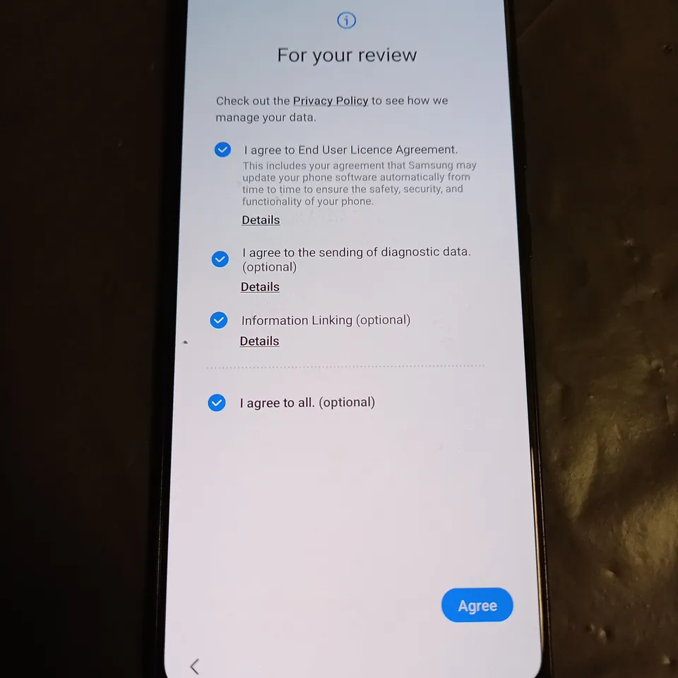 SAMSUNG GALAXY S10 LITE