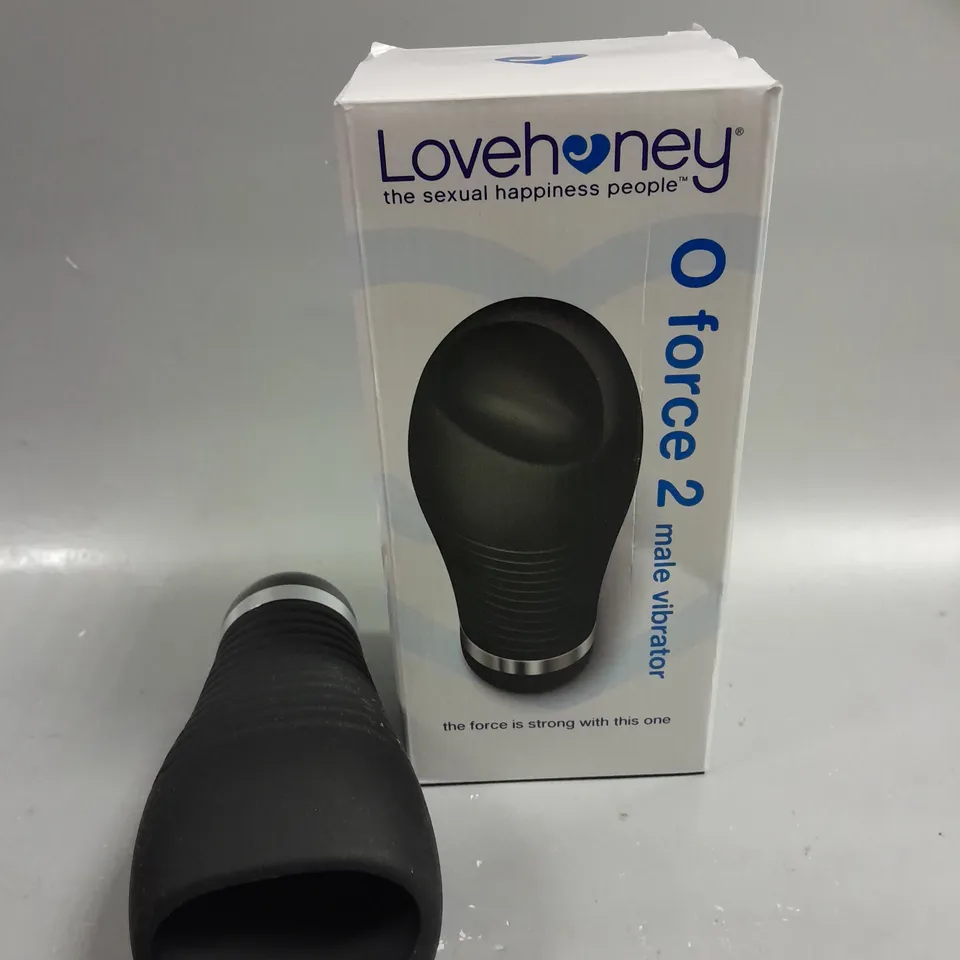BOXED LOVEHONEY O FORCE 2 MALE VIBRATOR 