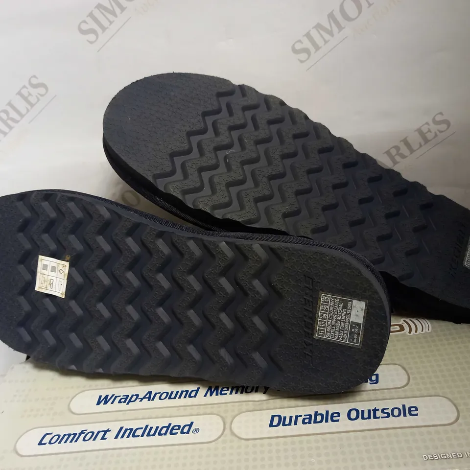 SKECHERS MEN'S RENTEN PALCO SLIPPER NAVY UK 10