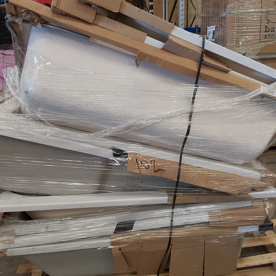 PALLET OF APPROX. 10 BATHS