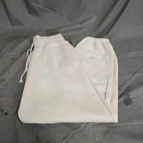 NIKE OVERSIZED HIGH RISE JOGGERS IN LIGHT BEIGE SIZE XS