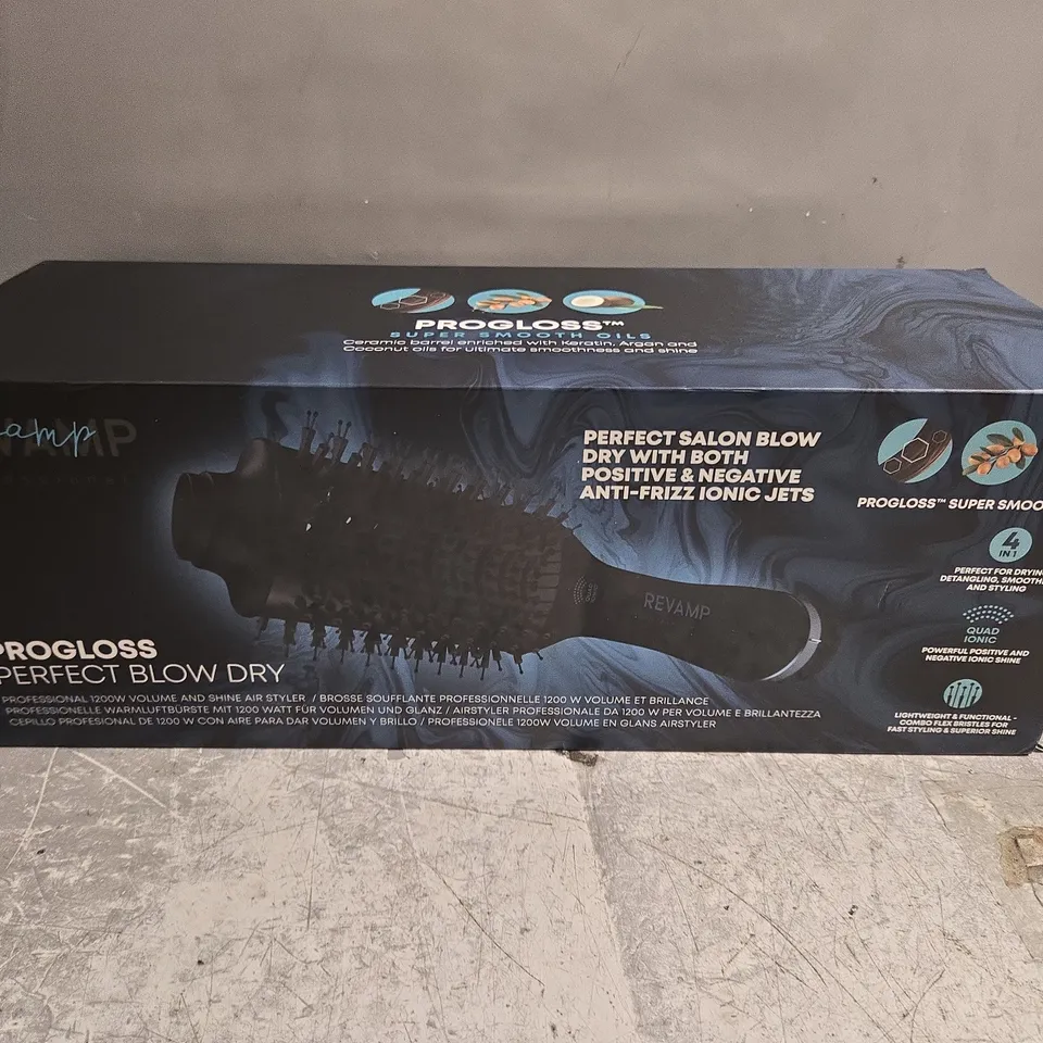 BOXED REVAMP BLOW DRY & AIR STYLE TOOL - PROGLOSS