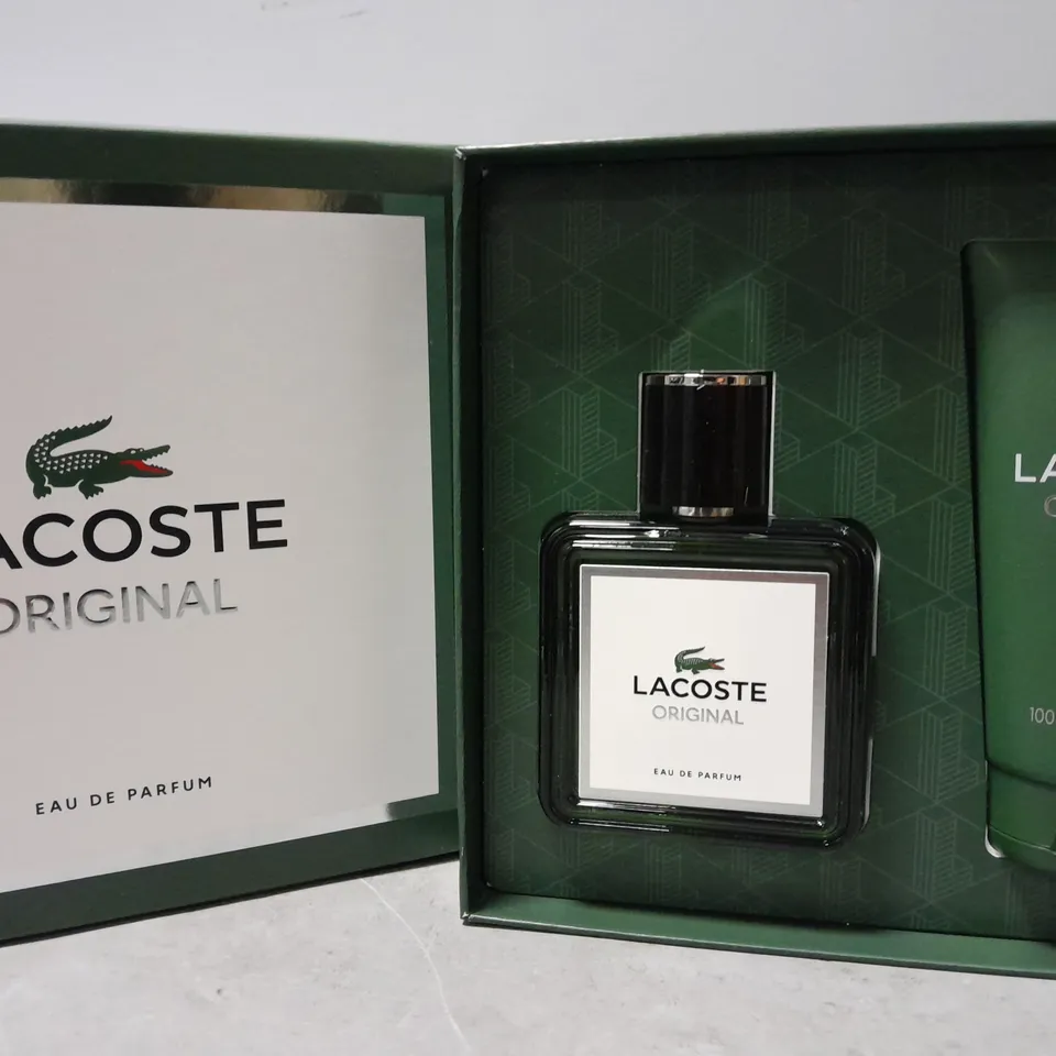 BOXED LACOSTE ORIGINAL EAU DE PARFUM 60ML GIFT SET