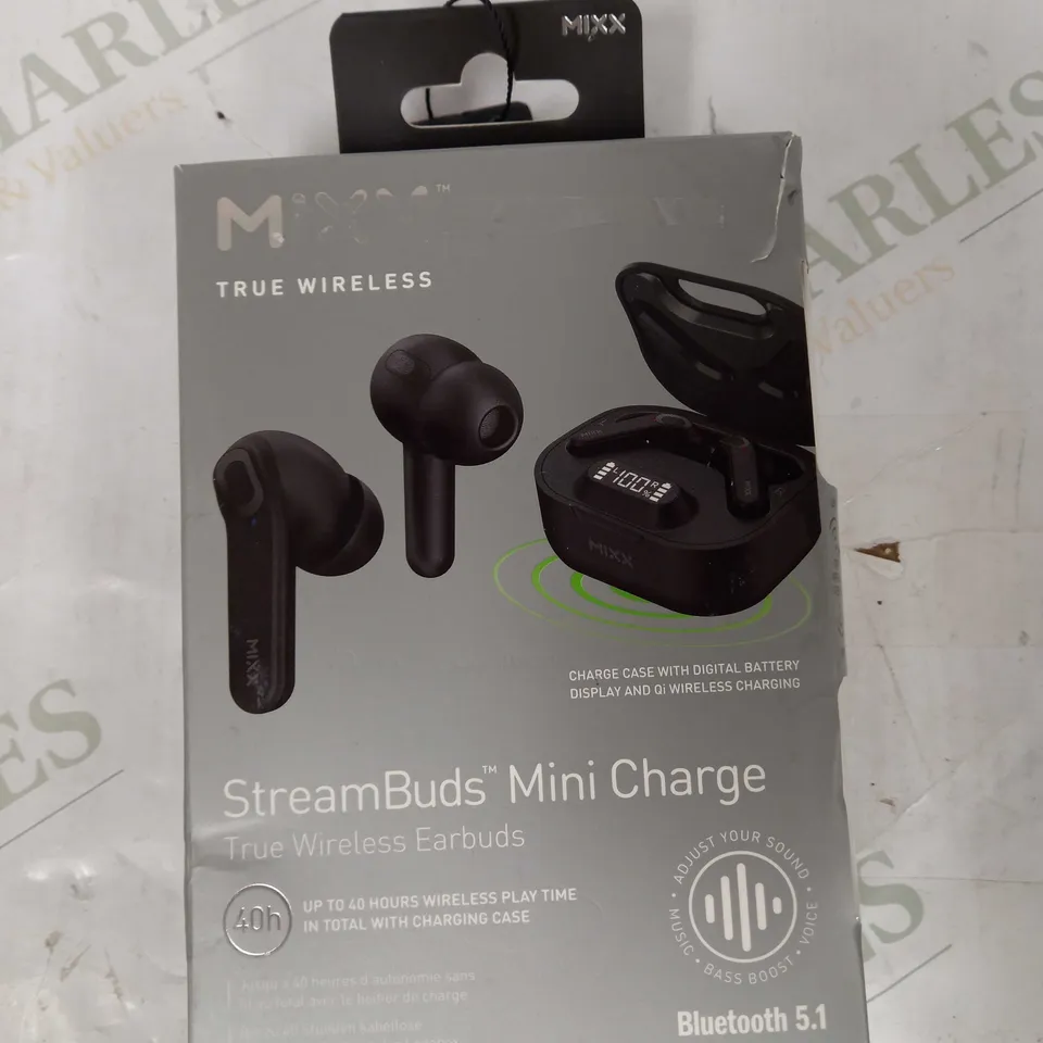 MIXX STREAMBUDS MINI TRUE WIRELESS EARBUDS