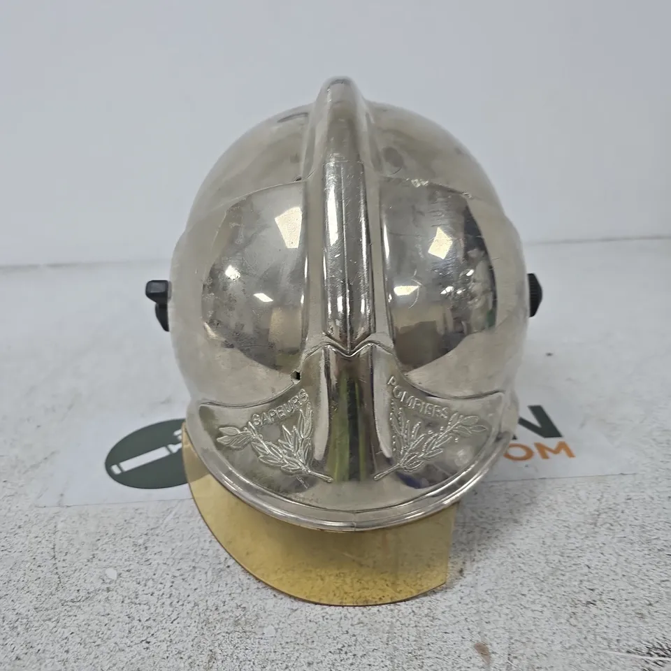 FRENCH SAPEURS-POMPIERS FIREFIGHTER HELMET – DECORATIVE METAL HELMET (LCF FRANCE)