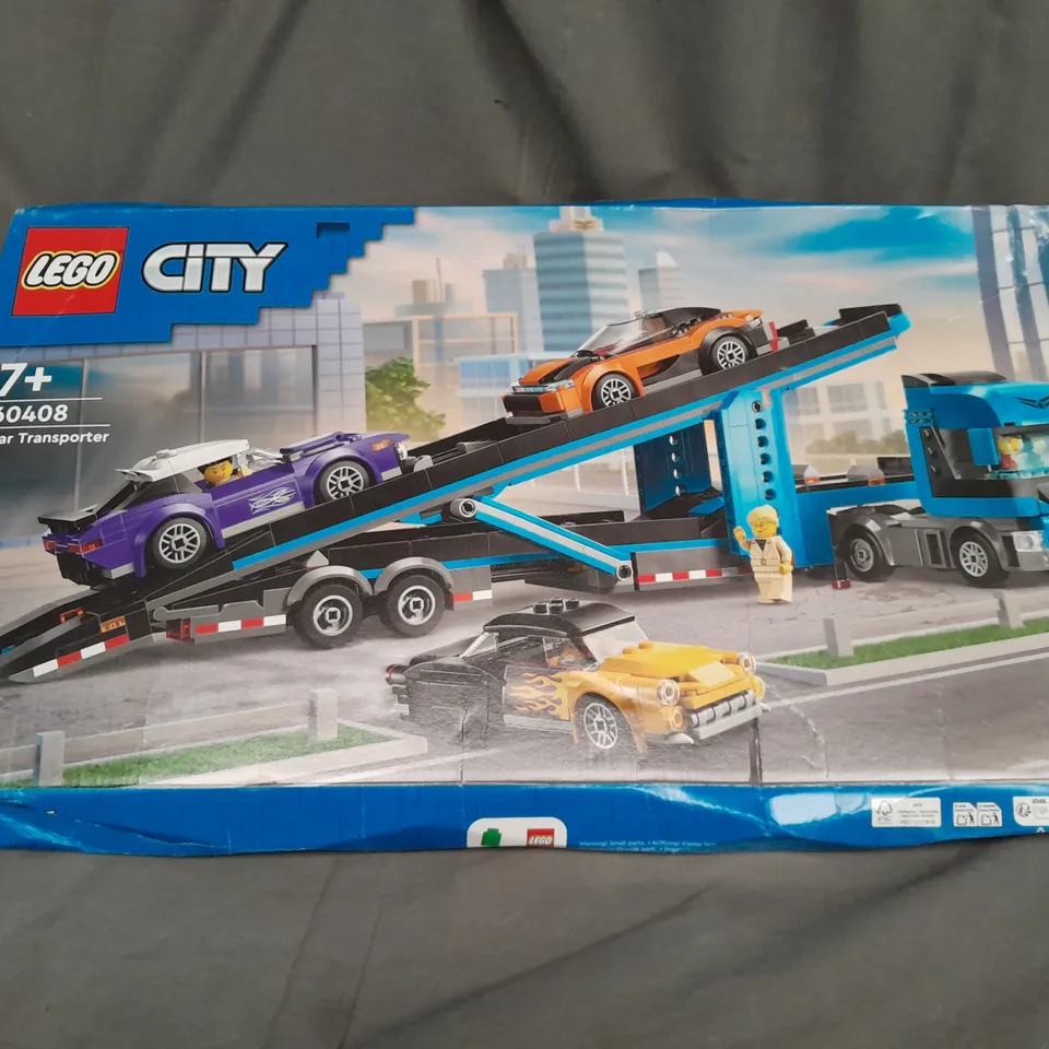 BOXED LEGO CITY CAR TRANSPORTER - 60408