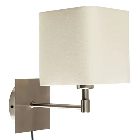 BOXED ALSFELD PLUG-IN ARMED SCONCE
