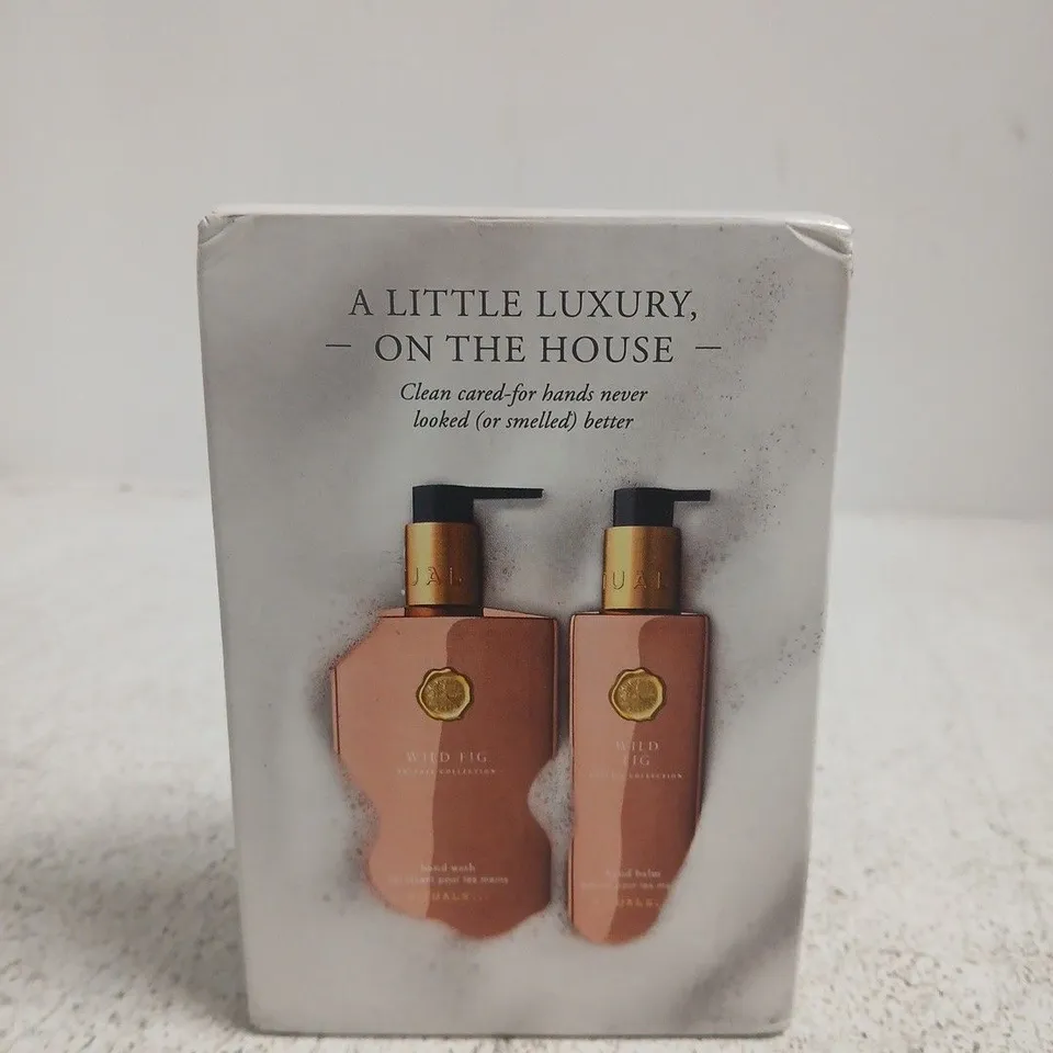 BOXED AND SEALED RITUALS THE RITUAL OF WILD FIG PRIVATE COLLECTION DUO (A LITTLE LUXURY, ON THE HOUSE)
