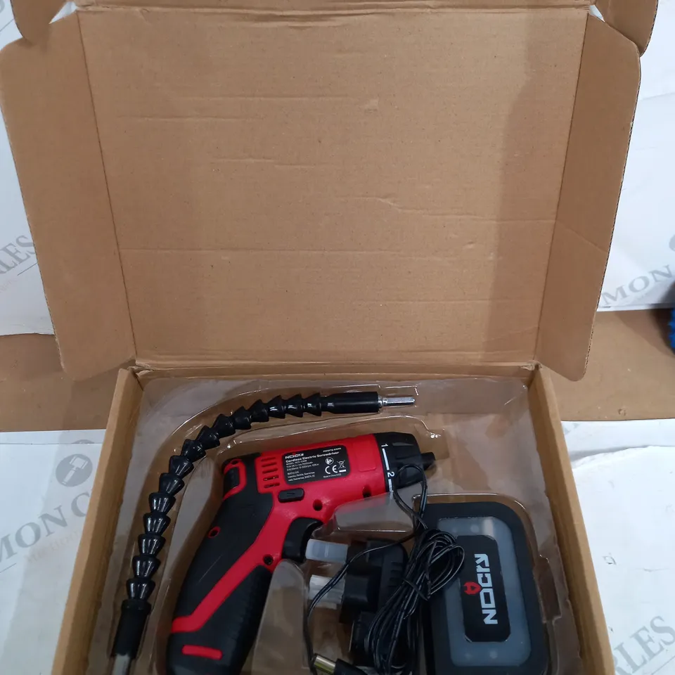 BOXED NOCRY CORDLESS ELECTRIC SCREWDRIVER 