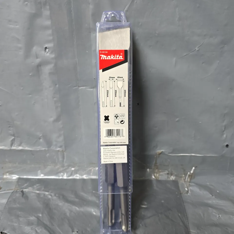 MAKITA D-30134 SDS PLUS 3 PIECE CHISEL SET