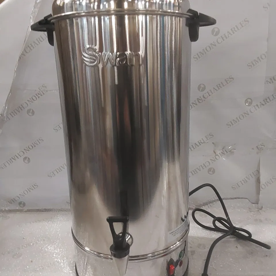 BOXED SWAN SWU26L STAINLESS STEEL CATERING URN