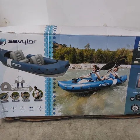 BOXED SEVYLOR TAHAA KIT 2 PERSON INFLATABLE KAYAK (1 BOX)