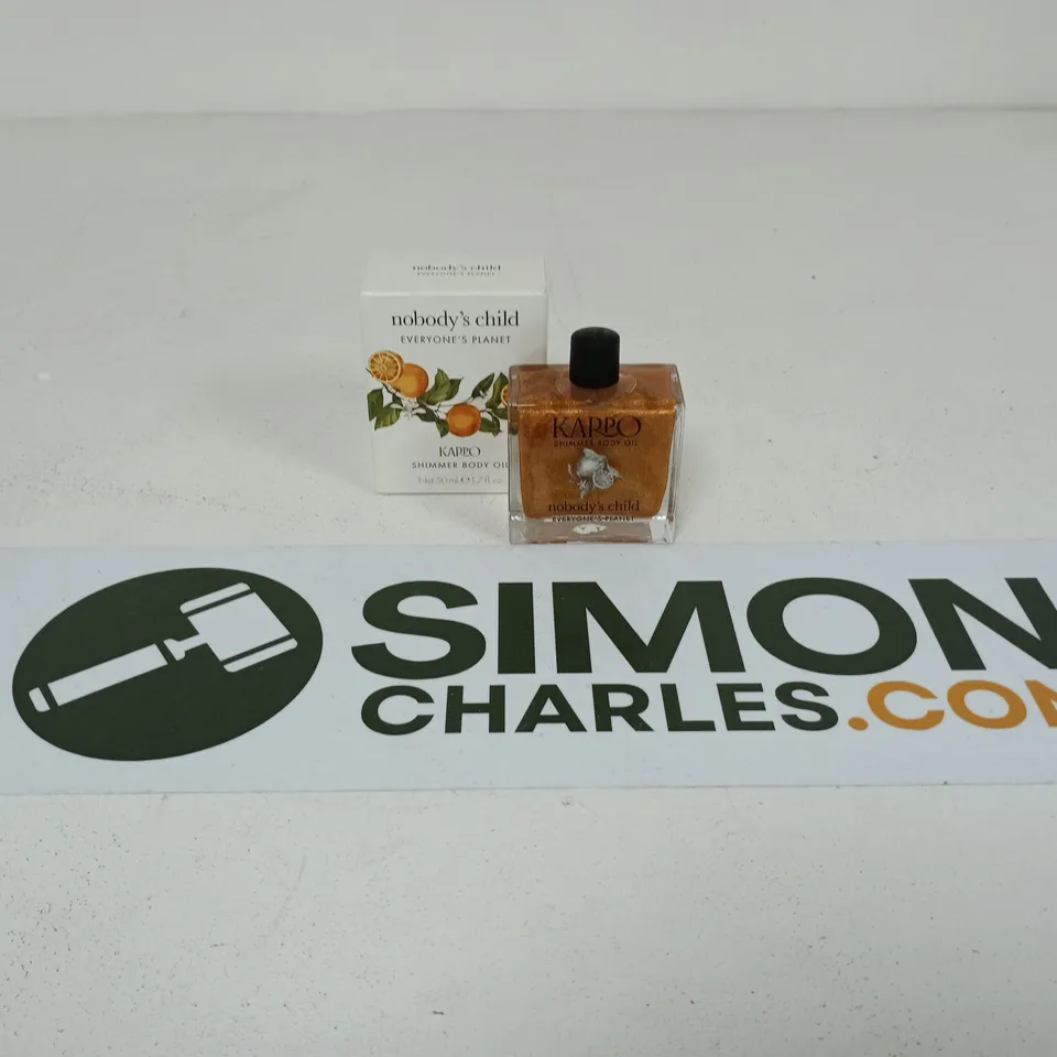 NOBODY'S CHILD SHIMMER BODY OIL – 50ML